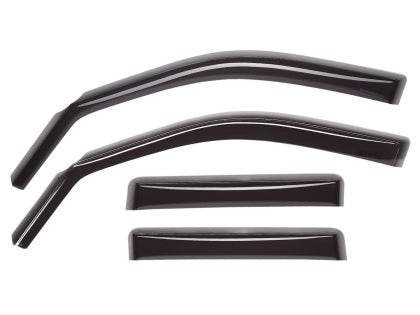 WeatherTech - 05-12 Nissan Pathfinder Front and Rear Side Window Deflectors - Dark Smoke