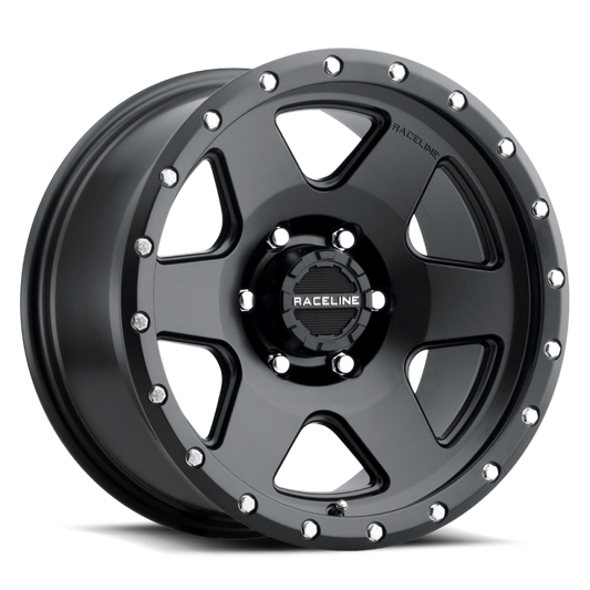 Raceline 946B Boost 18x8in / 6x120 BP / 35mm Offset / 67.1mm Bore - Satin Black Wheel