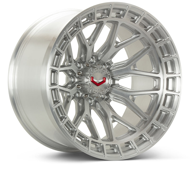 Vossen LCX-02 24x14 - 8x170 - ET75 - Mega Deep - 125.1 - Brushed Gloss Clear Wheel
