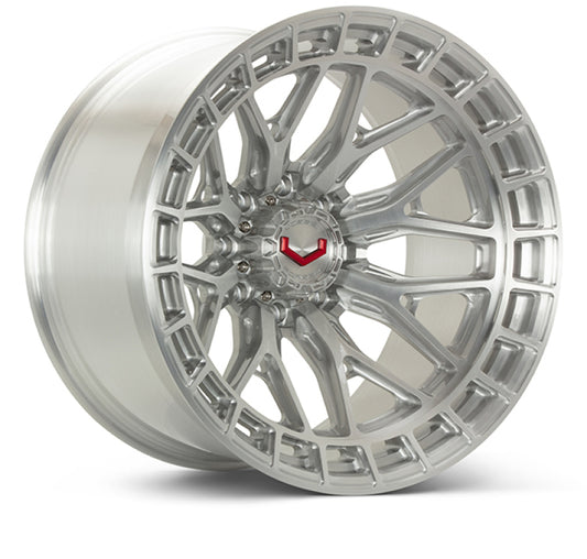 Vossen LCX-02 24x14 - 8x180 - ET75 - Mega Deep - 124.3 - Brushed Gloss Clear Wheel