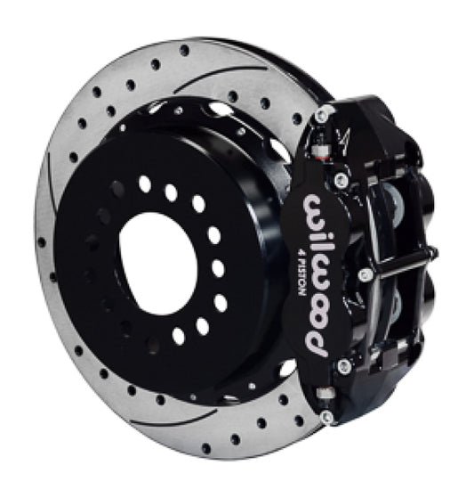 Wilwood Narrow Superlite 4R Rear Kit 12.88in Drilled Rotors G-Body W/ 2.62in Axle Offset