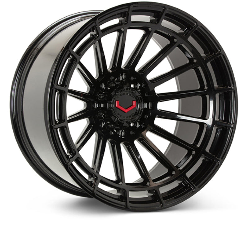 Vossen LCX-01 24x12 - 8x180 - ET44 - Ultra Deep - 124.3 - Gloss Black Wheel