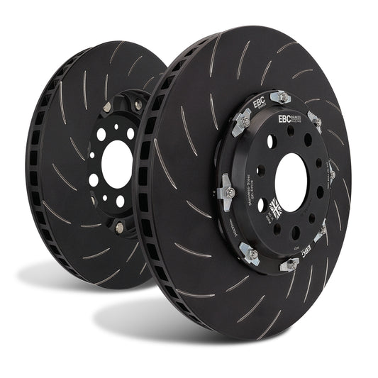 EBC Racing 17-24 Tesla Model 3 AWD Dual Electric Motor Front 380mm 2 Pc Rotor Replacement (Pair)
