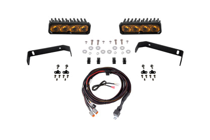 Diode Dynamics 2019-2021 Ford Ranger 2019 SS6 Max LED Kit Yellow Driving 3000K