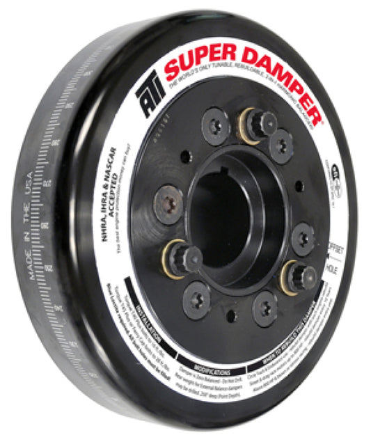 ATI Damper - 7.48in - Alum LW - 6/4 Grv - LS1/LS2 - F & V Body - 3 Ring