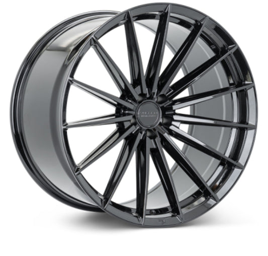 Vossen HFX-4 22x9 - 5x114.3 - ET32 - Flat Face - 73.1 - Gloss Black Wheel