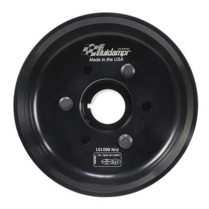 Fluidampr Chevy LSX 6-1/4in Damper w/Single 8 Rib 6.57in Dia Pulley Steel Internally Balanced Damper