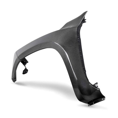 Seibon 2022 Nissan Frontier MB-Style Carbon Front Fibers Pair (2in rise 4in Wider)