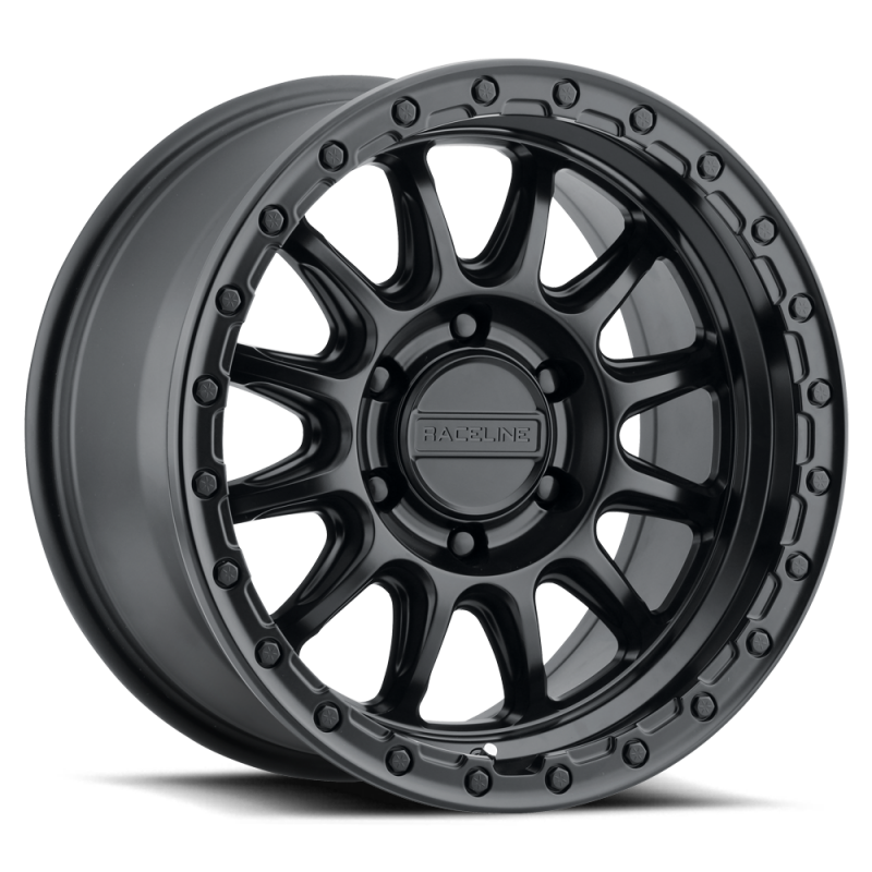 Raceline 960MB Alpha 17X8.5 / 6X135 / 87.1mm Bore - Satin Black