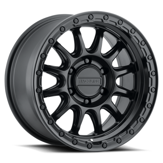 Raceline 960B Alpha 17x8.5in / 5X127 BP / 35mm Offset / 78.1mm Bore - Satin Black