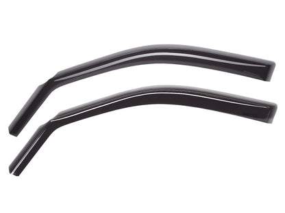 WeatherTech 24-26 Hyundai Santa Fe/Santa Fe Hybrid Front Side Window Deflectors Front - Dark Tint