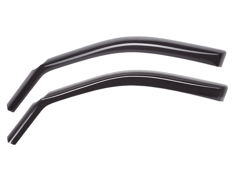 WeatherTech 24-26 Hyundai Santa Fe/Santa Fe Hybrid Front Side Window Deflectors Front - Matte Black