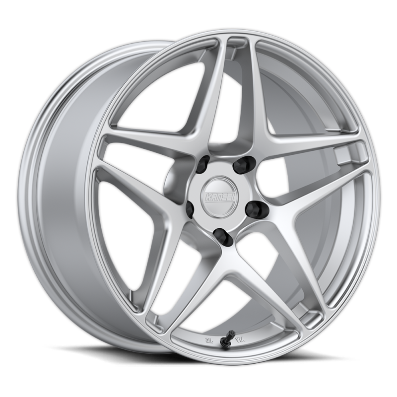 Kansei K15H Astro 19x9.5in / 5x114.3 BP / 35mm Offset / 73.1mm Bore - Hyper Silver Wheel