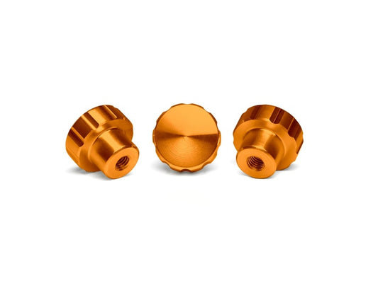 WeatherTech Colored Billet Knobs-Orange