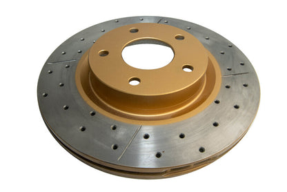 DBA 03-05 350Z / 03-04 G35 / 03-05 G35X Front Drilled & Slotted Street Series Rotor