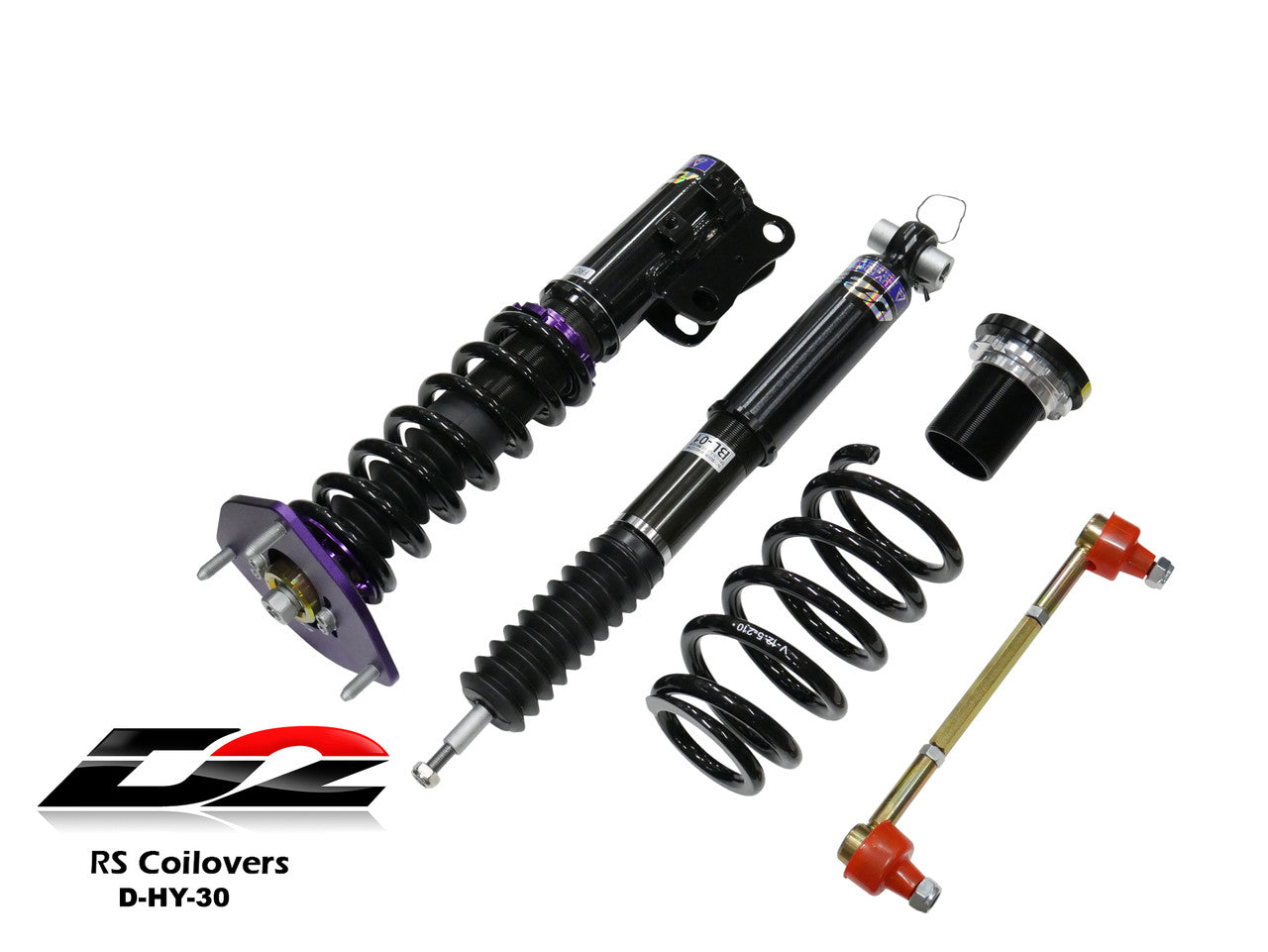 D2 Racing - RS Coilovers for 15-19 Hyundai Sonata / 16-19 Hyundai Optima