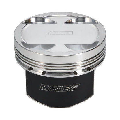 Manley Mitsubishi 4B11 86.5mm Bore +.5mm Oversize +2cc Dome Platinum Series Piston Set w/ Rings