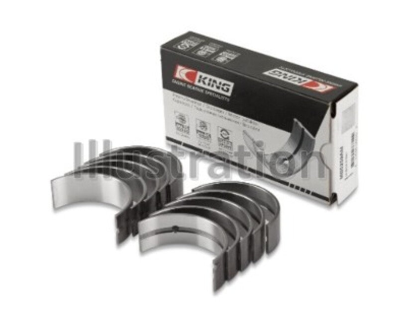 King Engine Bearings Suzuki J24B (Size +0.75mm) Main Bearing Set