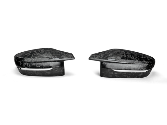 Akrapovic BMW M2 Coupe (G87) Chopped Carbon Fiber Mirror Cap Set - Matte
