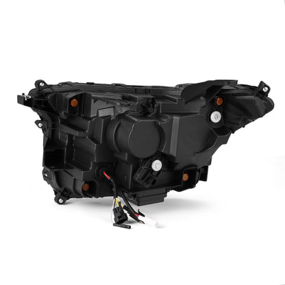 AlphaRex 2023+ Toyota Tacoma NOVA-Series LED Proj Headlights Black w/Actv Light & Seq. Sig + DRL