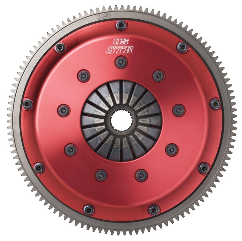 OS Giken Mini Cooper S R56 1.6L 6MT STR Series 215mm Solid Soft Release Sleeve Assy. & FW Bolts