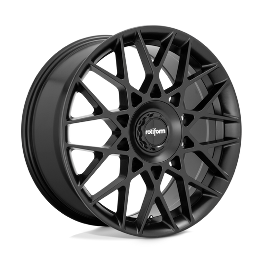 Rotiform R165 BLQ-C Wheel 19x8.5 5x112/5x120 45 Offset Concial Seats - Matte Black