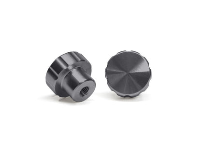WeatherTech Colored Billet Knobs-Graphite