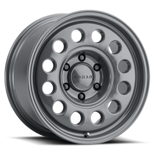Nomad N501UG Convoy 18x8in / 5X120 BP / 44mm Offset / 73.1mm Bore - Utility Gray