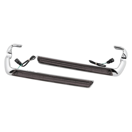 Letric Lighting Saddlebag Side Marker LED Chrome/Smoke