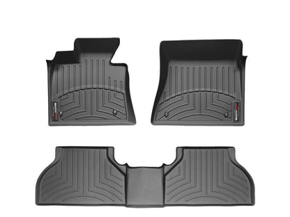 WeatherTech 14+ Kia Sorento Front/Rear/3rd Row Floorliners - Black
