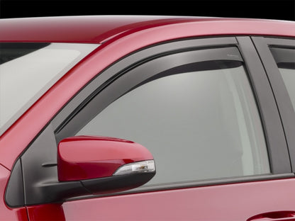 WeatherTech 22-25 Honda Civic Sedan (Incl. SI) / 23-25 Type R RR Side Window Deflectors - Dark Tint