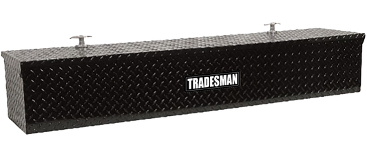 Tradesman Aluminum Flush Mount Truck Tool Box (70in.) - Black