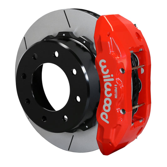 Wilwood TX6R Rear Kit 15.50in Red w/ Lines 20-24 GM Truck/SUV 2500