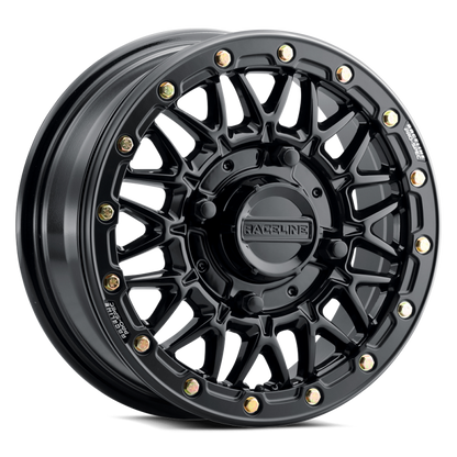 Raceline A15 Omega 15x8in / 4x156 BP / 0mm Offset / 132.5mm Bore - Gloss Black