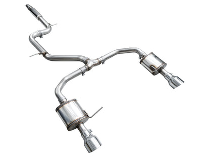 AWE Tuning 22-25 Volkswagen Jetta GLI Touring Edition Exhaust - Chrome Silver Tips