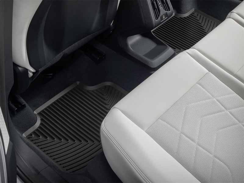 WeatherTech 16-26 BMW X1 28i / 18-26 BMW X2 28i Rear All-Weather Floor Mats - Black