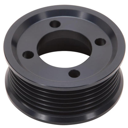 Edelbrock Pulley Supercharger Enforcer 8 Rib 3.5In Black