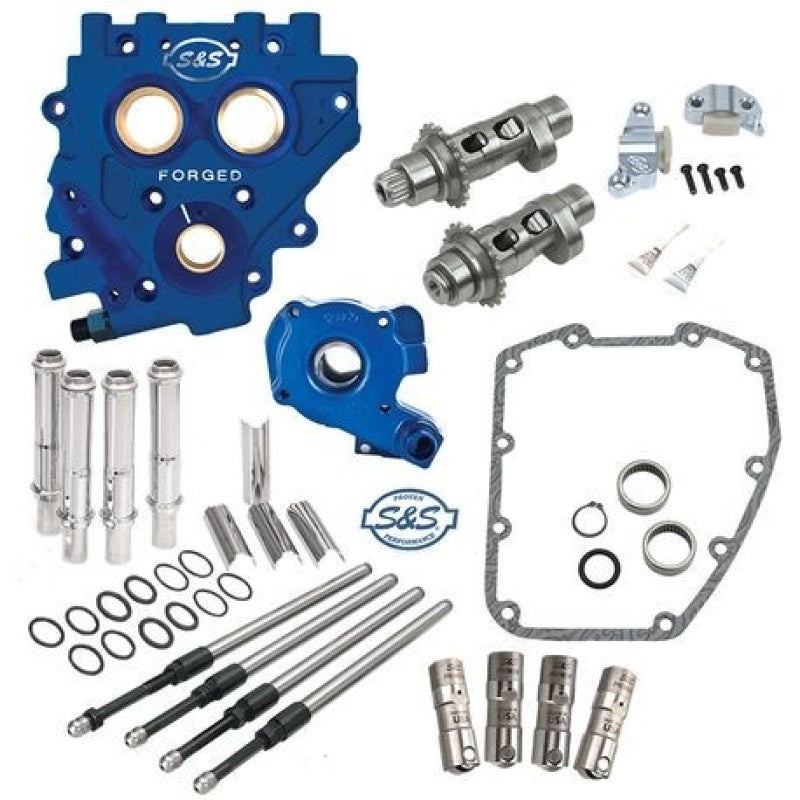 S&S Cycle 07-17 BT/2006 Dyna 551CE Easy Start Chain Drive Cam Chest Kit