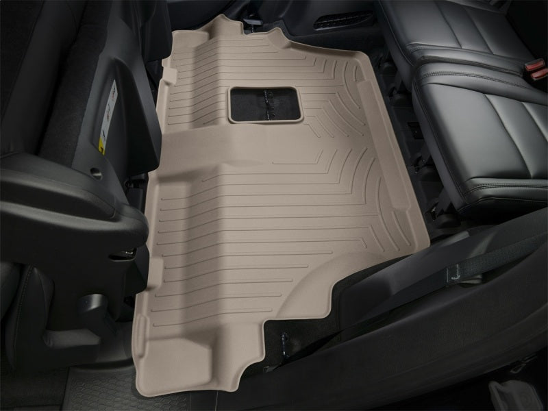 WeatherTech 25-26 Cadillac Escalade/Escalade V 2nd Row Rear FloorLiner HP - Tan