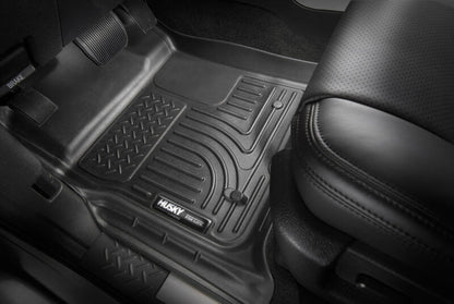 Husky Liners 23-24 Honda CRV Weatherbeater Black Front & 2nd Seat Floor Liners