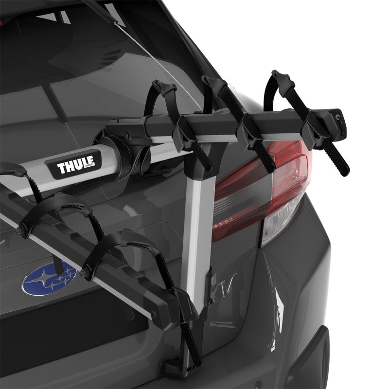 Thule OutWay Hanging-Style Trunk Bike Rack (Up to 3 Bikes) - Silver/Black