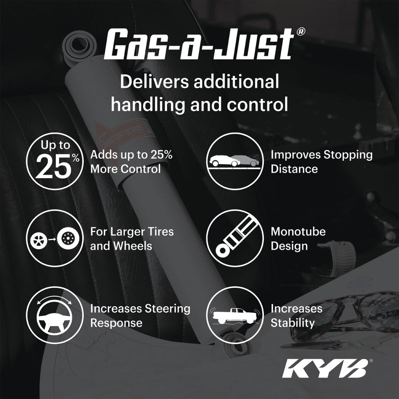 KYB 21-24 Ford F-150 4WD (Exc. Raptor & Tremor & w/o Elec. Susp.) Gas-a-Just Gas Strut - Front