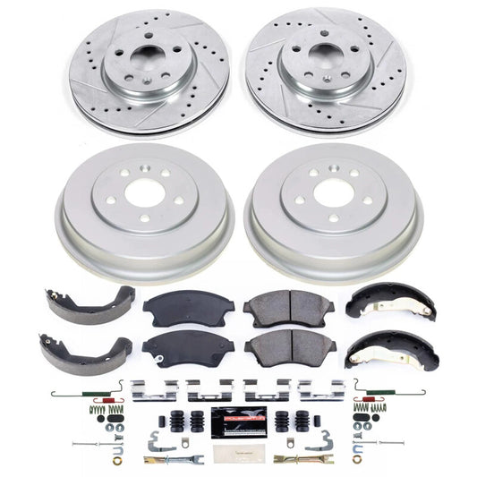 Power Stop 20-22 Cadillac CT4 Front Z26 Street Brake Kit