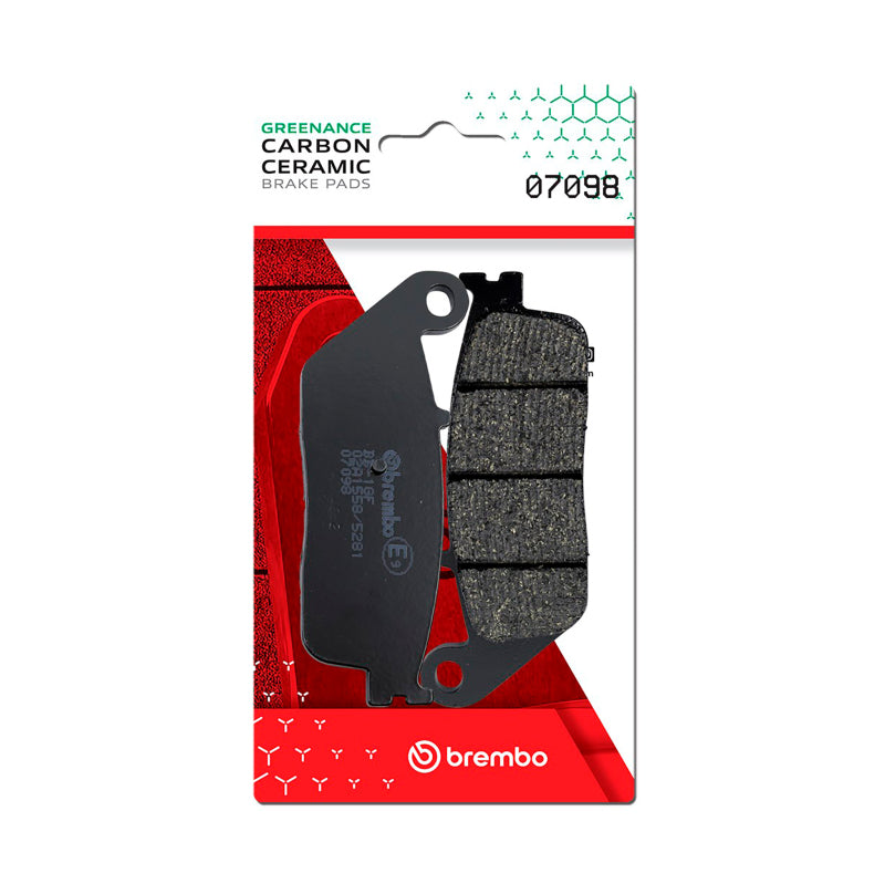 Brembo OE Kymco Myroad/Kymco Xciting Carbon Ceramic Brake Pad - Rear