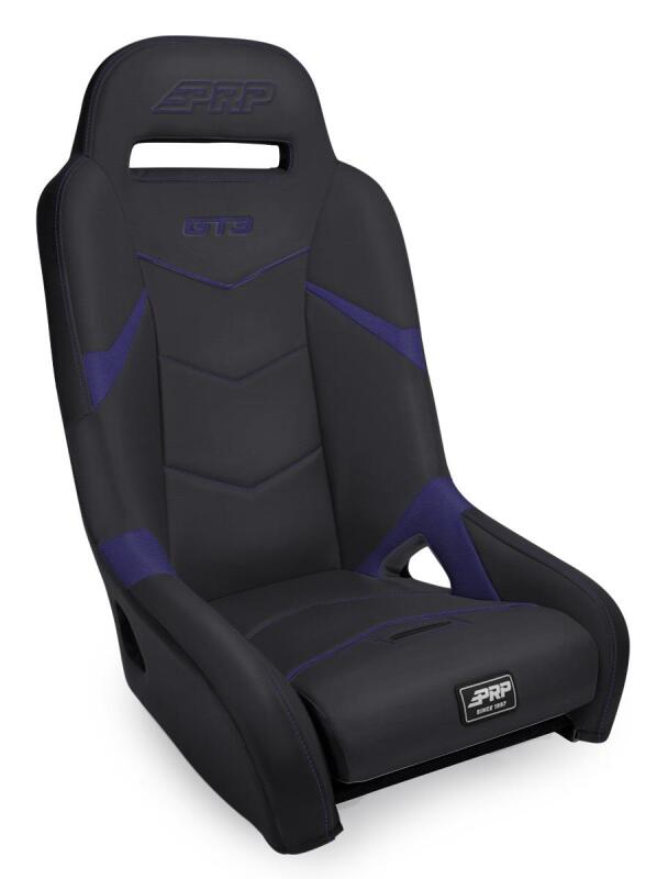 PRP GT3 Suspension Seat - Black/Purple