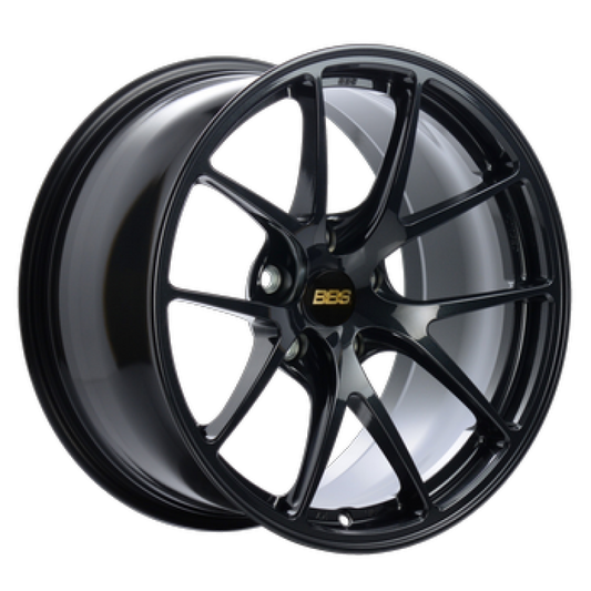 BBS RI-A 18x10.5 5x120 ET22 PFS Metallic Black Subtle Blue Flake Wheel -82mm PFS/Clip Req