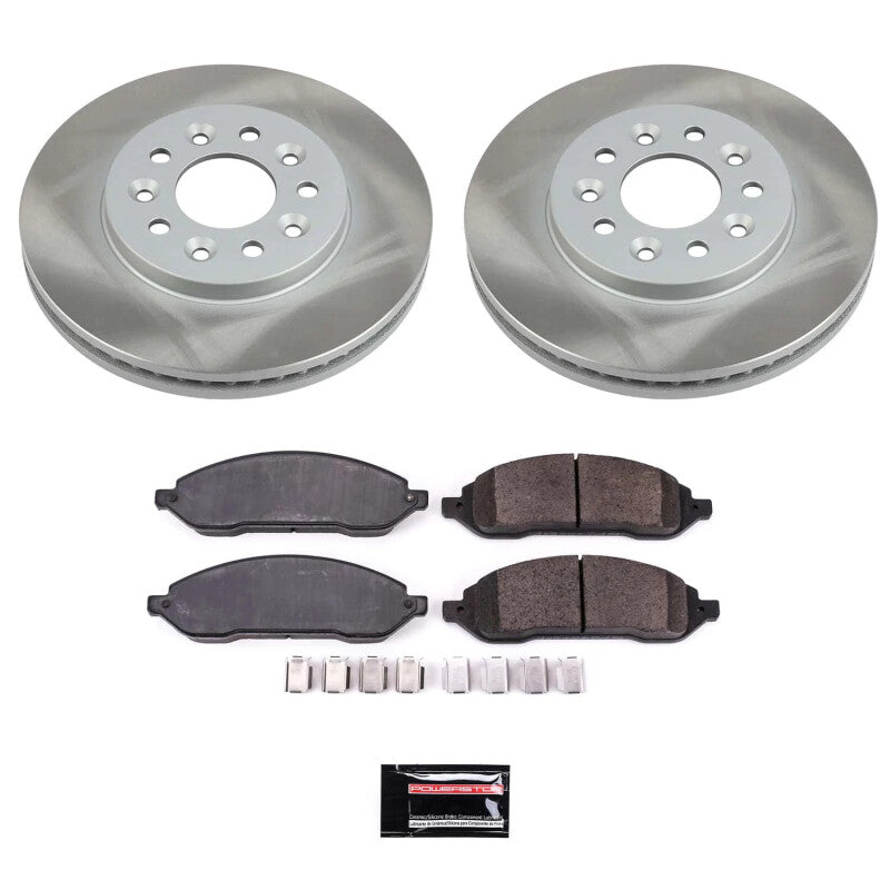 Power Stop 04-07 Mercury Monterey Front Semi-Coated Rotor Kit