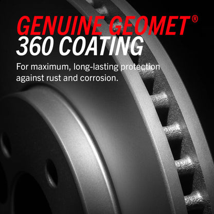 Power Stop 24-26 Toyota Tacoma Rear Evolution Coated Rotor