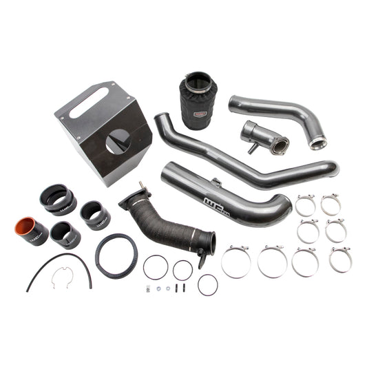 Wehrli 17-19 Chevrolet L5P Duramax High Flow Intake Bundle Kit - Gloss Black