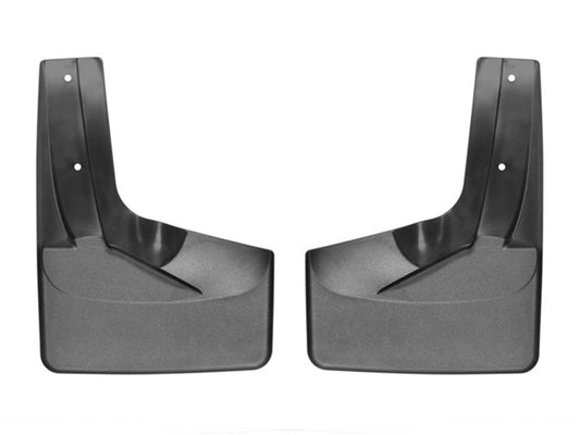 WeatherTech 07-17 Ford Expedition No Drill Mudflaps - Black